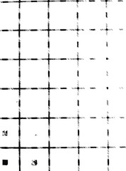 Textured black checkered grunge background. Abstract illustration texture of cracks, chips, dot. Dirty monochrome pattern of the old worn surface. Png illustration