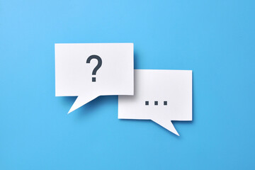 conversation between people with questions and answers