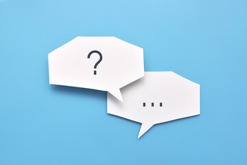 conversation between people with questions and answers
