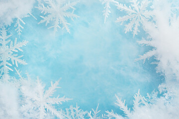 background with snowflakes