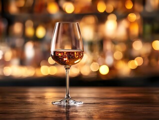 Japanese whisky glass with amber glow on dark bar, blurred spirits in background, soft light, sophisticated and intimate tasting moment