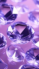 Abstract diamond jewellery background