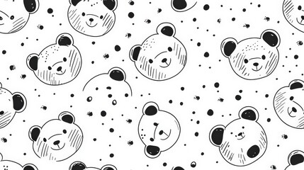 Abstract seamless pattern