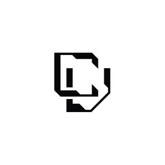 CV monogram logo design letter text name symbol monochrome logotype alphabet character simple logo