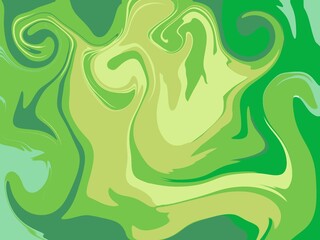 abstrak background pattern with green swirl