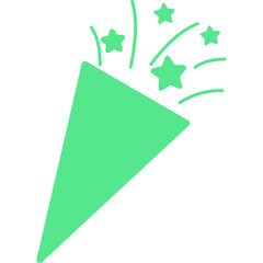 Happy birthday single vector icon