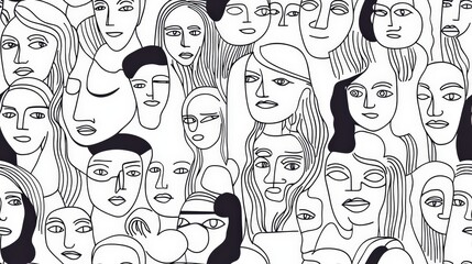 Abstract seamless pattern