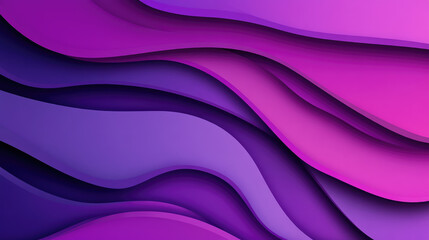 Fototapeta premium Vibrant fluid purple gradient background, smooth abstract design, ideal for digital art, web design, and creative projects.