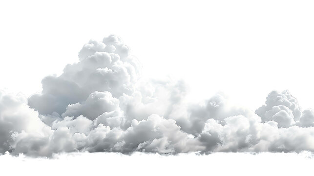 A large, white cloud with a fluffy texture and a hint of blue sky peeking through.