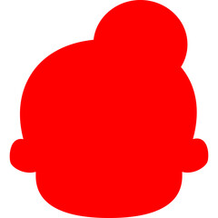 Happy birthday single vector icon