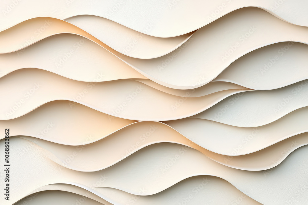 Poster layered paper texture for design, adds depth and dimension to projects, perfect for enhancing visual