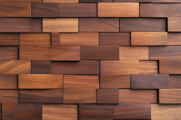 Fototapeta premium Rustic dark wooden texture, three-dimensional wood grain, rich earthy tones, natural warmth, ideal for backgrounds and design elements