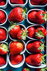strawberries in a bowl