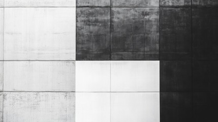 Geometric Concrete Wall