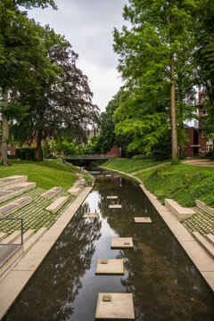 Berckelb&uuml;hne im Schlo&szlig;park in Coesfeld