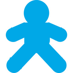 Obraz premium Happy birthday single vector icon