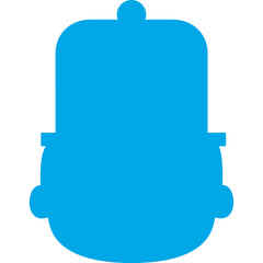 Happy birthday single vector icon