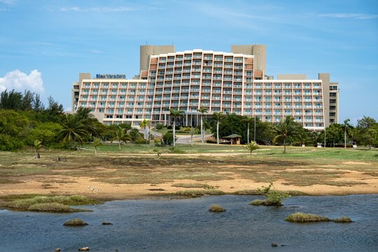 Blau Varadero hotel and its balconies in Varadero, Cuba