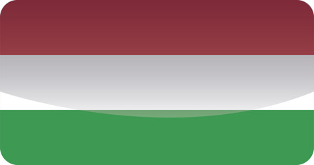 National flag of Hungary.Vector illustratio
