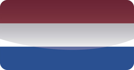 National flag of Netherlands.Vector illustration