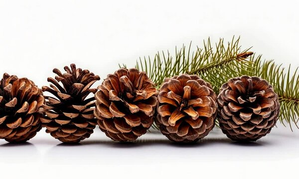 Discover the beauty of pine cones and greenery in a serene nature display showcasing seasonal inspiration