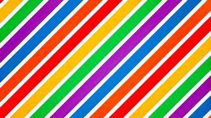 Obraz premium Diagonal Stripes of Color in a Repeating Pattern