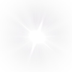 Png Light effects. Png Isolated white transparent light effects, glare, explosion, sparkle, dust, line, solar flare, spark and stars, spotlight, curve rotation. Sunlight, abstract special effect.