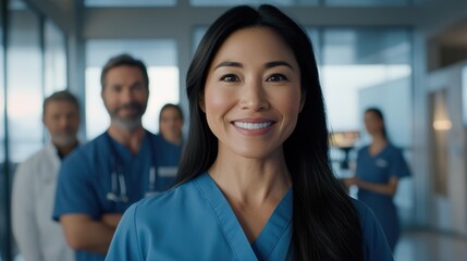 The Smiling Healthcare Professional
