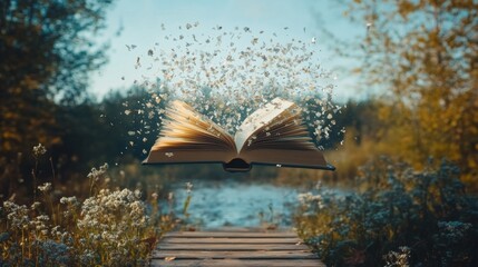 Magic Book in Nature