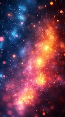 Obraz premium Abstract neon lights wallpaper for mobile phone