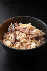 秋刀魚の炊き込みご飯