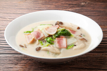 白菜のクリーム煮