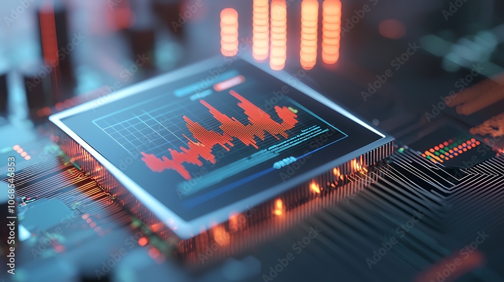 Poster explore how sound waves are visualized through innovative technology and circuit design