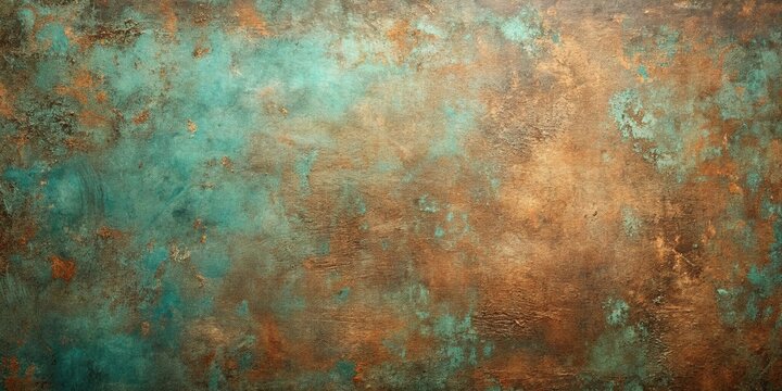 A Rustic Canvas of Time's Patina An Abstract Blend of Earthy Tones, Evoking a Sense of Antiquity and the Passage of Time