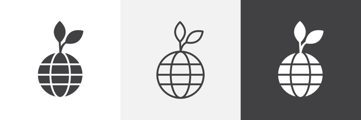 Environment icon set. vector illustration.