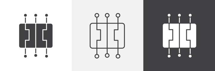 API icon vector set for ui designs