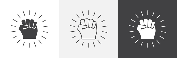 Empowerment icon set. vector illustration.