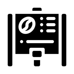 Cafe glyph icon