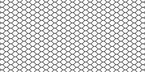 Fototapeta premium Mesh texture for fishing nets. Seamless pattern for sportswear or soccer goal, volleyball net, basketball hoop, hockey, athletics. vektor illustration