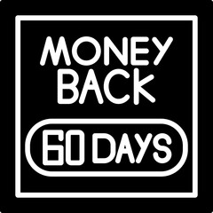 Fototapeta premium 60 Days Icon