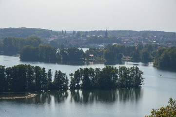 Idyllic view of Feldberger Seenlandschaft in Germany