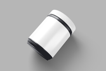 Protein Powder Container Mockup