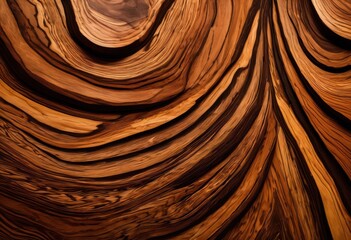 Fototapeta premium detailed close captivating unique wood grain patterns showcasing natural beauty intricate textures, background, design, surface, rustic, color, artistry