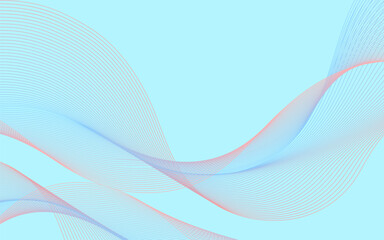 Abstract artificial intelligence backdrop. Digital technology Abstract visual for screen template on blue background. Illustration vector 10 eps.