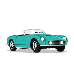 Old Sports Car Vintage Illustration