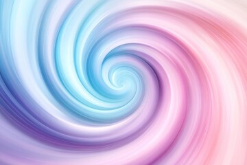 Soft pastel swirl in hues of pink and blue