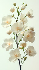 Obraz premium Odontoglossum Orchids flowers Isolated on white background.