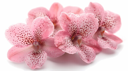 Odontoglossum Orchids flowers  Isolated on white background.