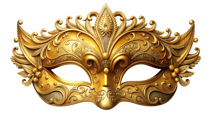 golden venetian mask for night party club