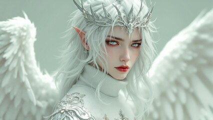 Ethereal Male Beauty Portrait